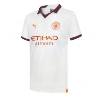 Camisa de Futebol Manchester City Jeremy Doku #11 Equipamento Secundário 2023-24 Manga Curta